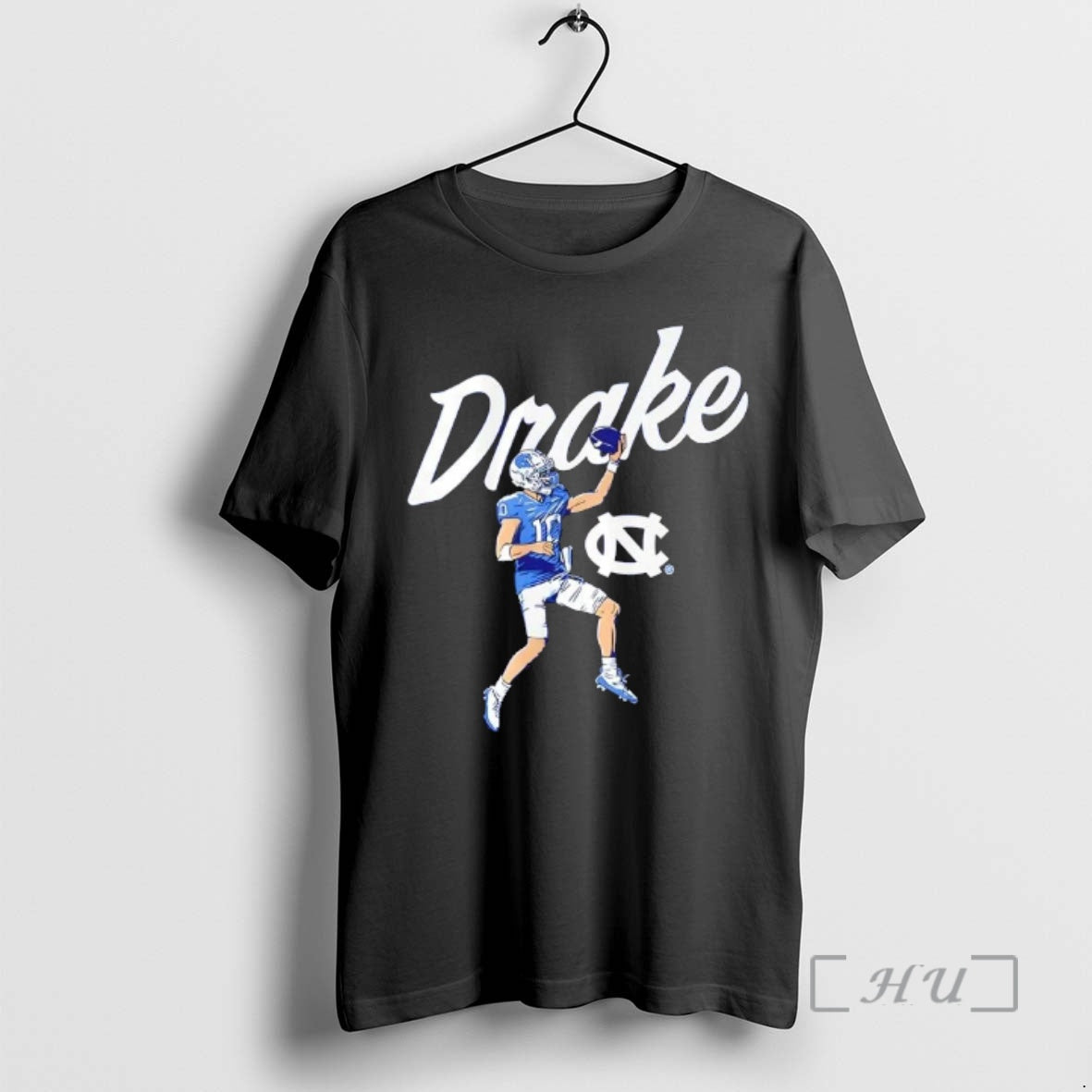 Officials Unc Tar Heels Football Drake Maye Finger Roll T-Shirts, Hoodie, Sweatshirt | PopFlextees.com
