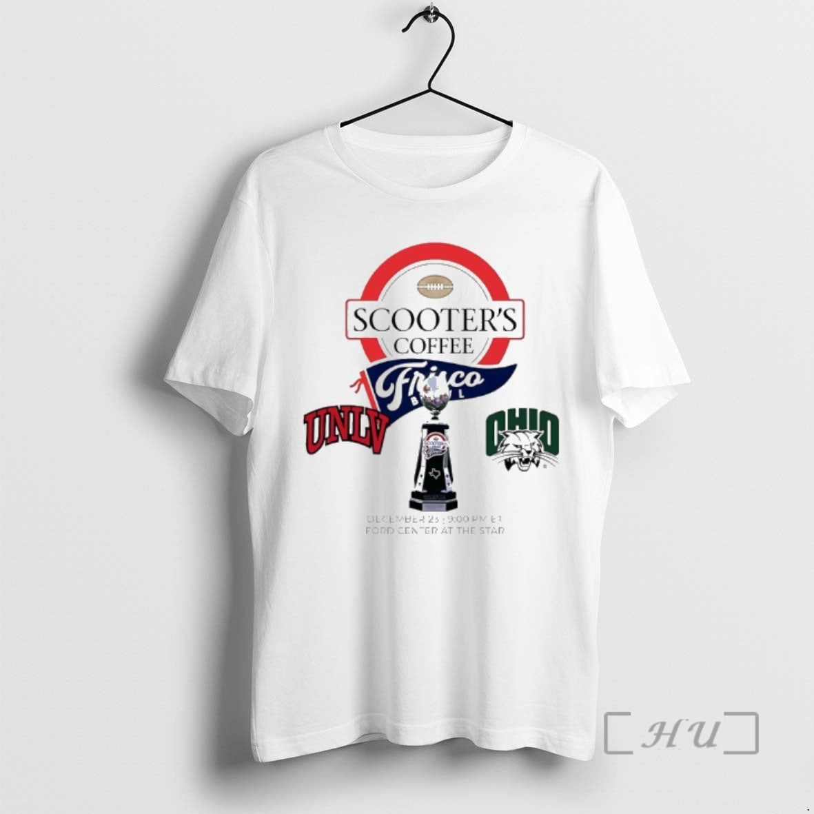 Officials Unlv Rebels Vs Ohio Bobcats 2025 Scooters Coffee Trisco Bowl Premium T Shirts Sweater Hoodie, Sweatshirt
