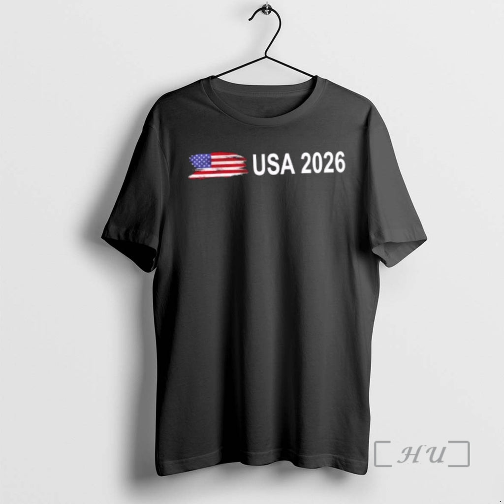 Officials Usa 2026 Football Soccer Team Flag T-Shirts, Hoodie, Sweatshirt | PopFlextees.com