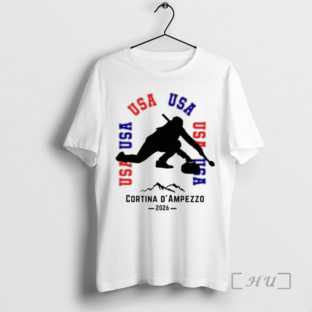 Officials Usa Curling Cortina Dampezzo 2026 Winter Games T-Shirts, Hoodie, Sweatshirt | PopFlextees.com