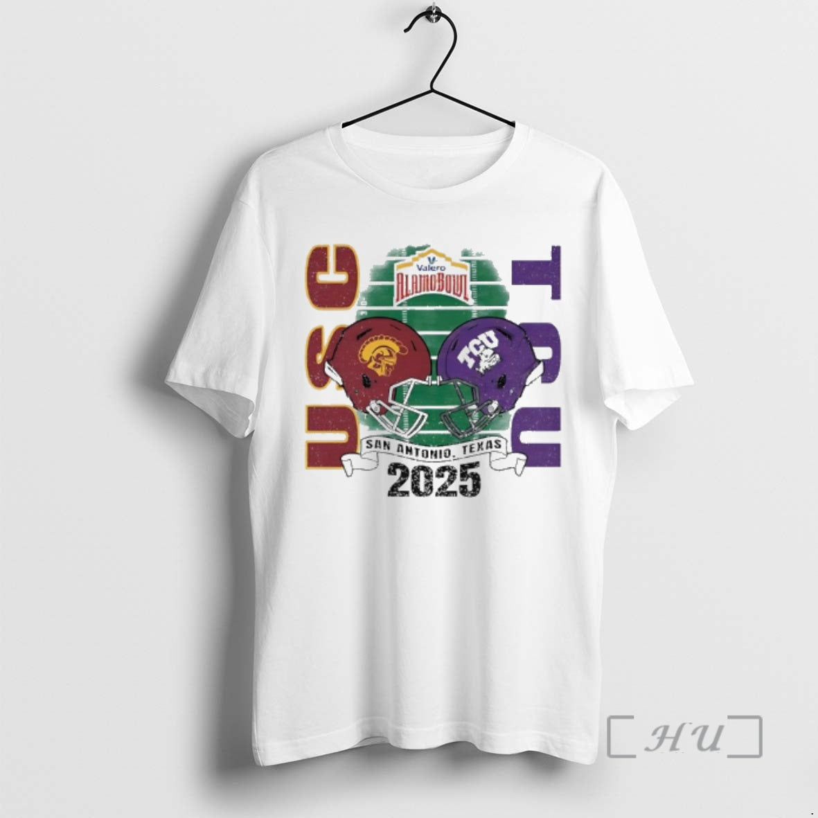 Officials Usc Trojans Vs Tcu Alamo Bowl Bound 2025 Helmets T-Shirts, Hoodie, Sweatshirt | PopFlextees.com