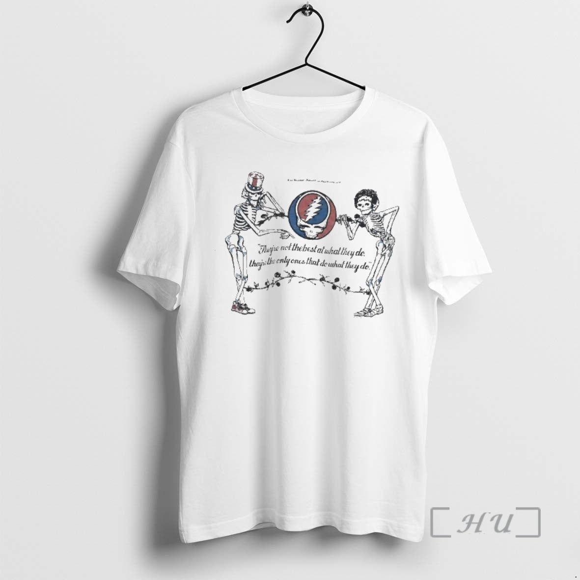 Officials Uncle Sam And Stealie Grateful Dead Skeleton T-Shirts, Hoodie, Sweatshirt | PopFlextees.com