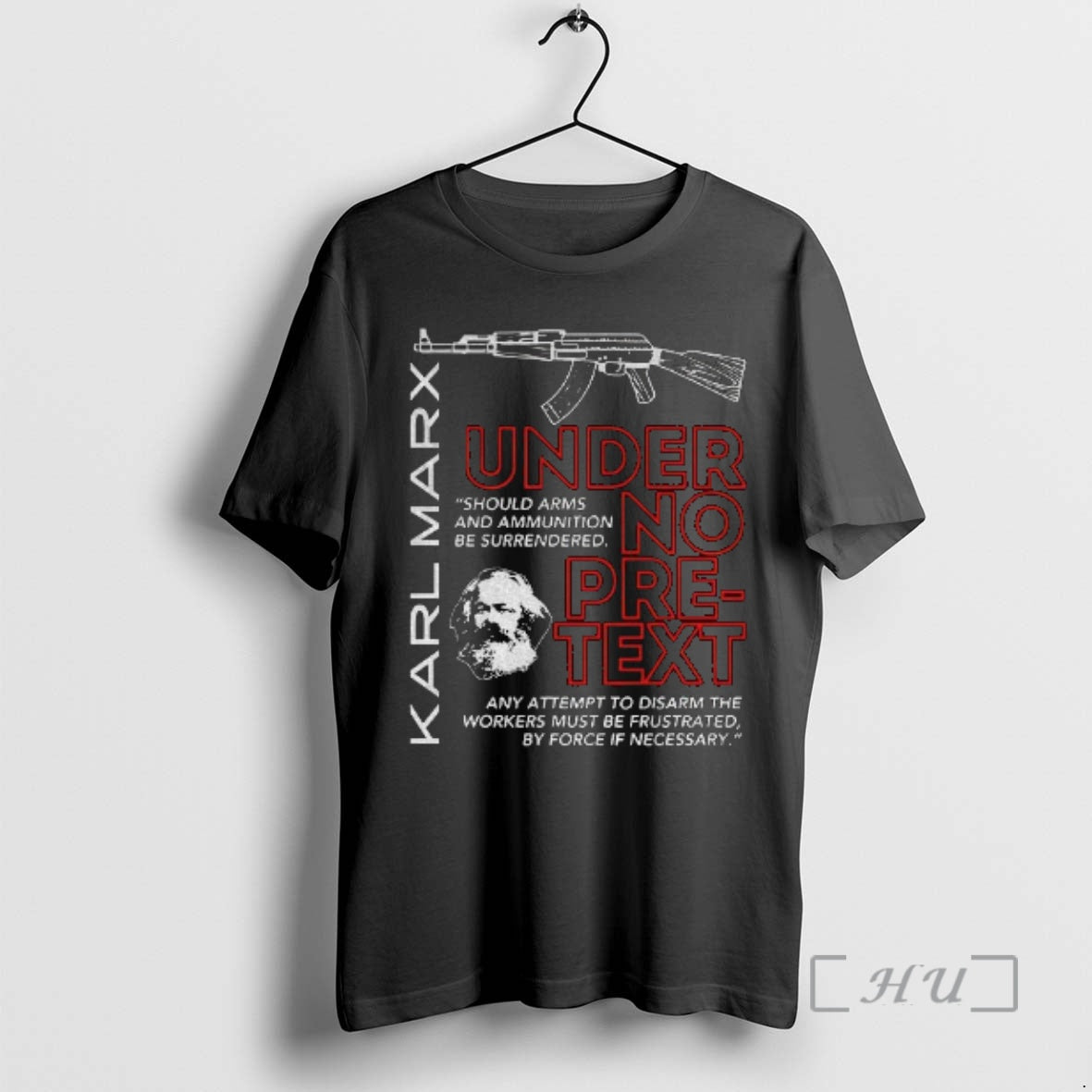 Officials Under No Pretext Karl Marx Armed Resistance Leftist Socialism T-Shirts, Hoodie, Sweatshirt | PopFlextees.com