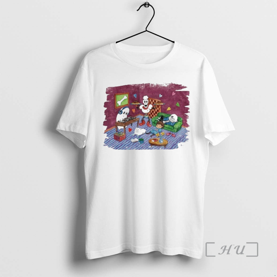 Officials Undertale X Square Enix Chitei De Chill Premium T Shirts Sweater Hoodie 2 Sweatshirt | PopFlextees.com