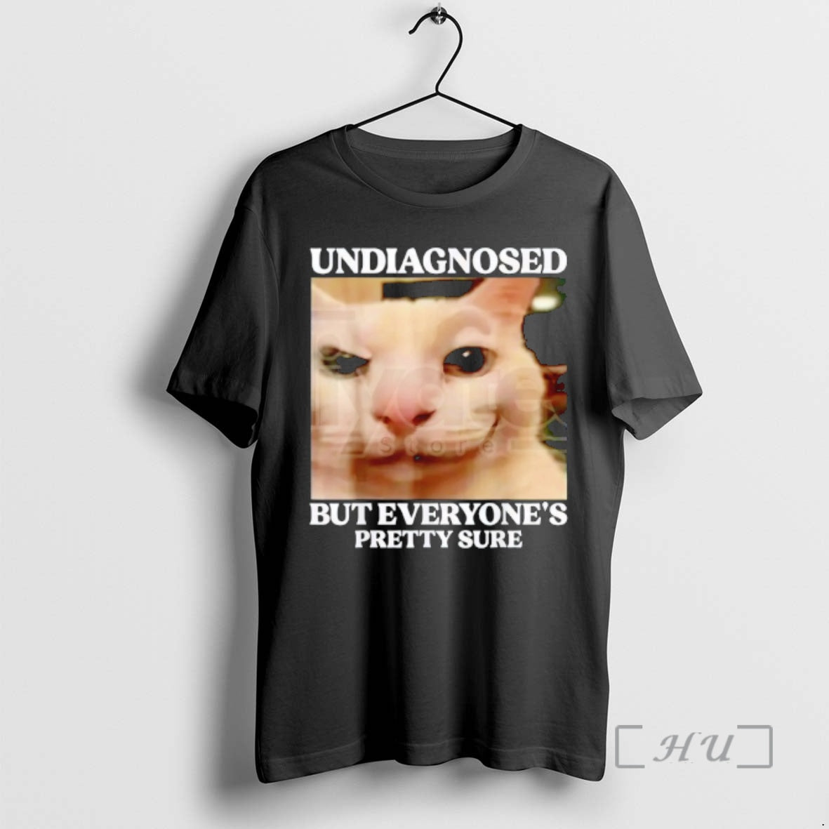 Officials Undiagnosed But Everyones Pretty Sure Cat Meme T-Shirts, Hoodie, Sweatshirt | PopFlextees.com