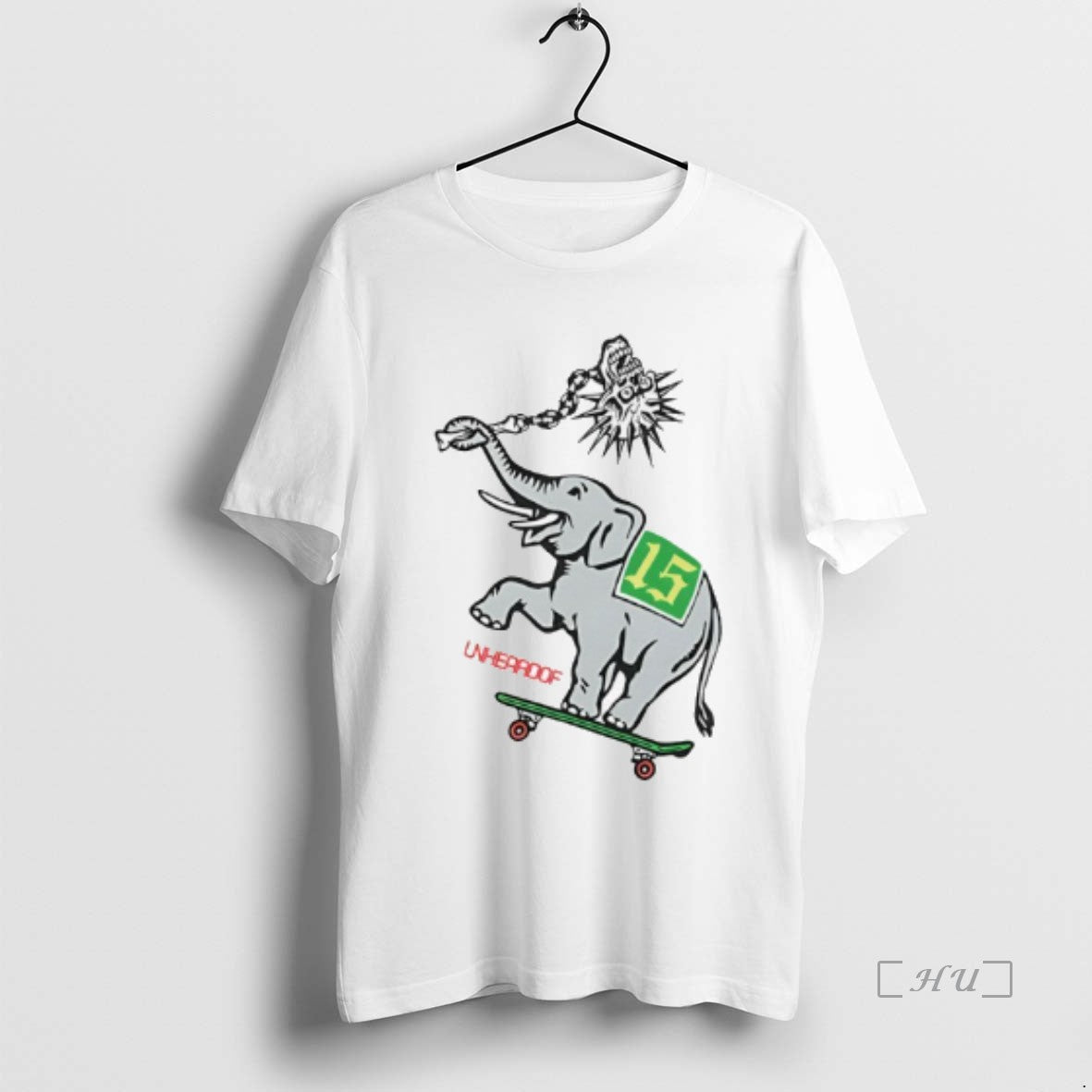 Officials Unheardof Oakland Elephant Skateboard Graphic T-Shirts, Hoodie, Sweatshirt | PopFlextees.com