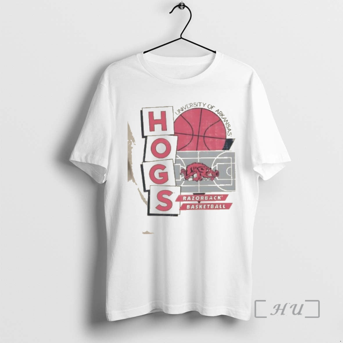 Officials University Of Arkansas Razorbacks Faded Court Basketball T-Shirts, Hoodie, Sweatshirt | PopFlextees.com