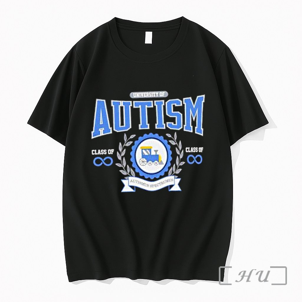 Officials University Of Autism Train Infinity Symbol Class Of Autismus Spectrumus Premium T Shirts Sweater