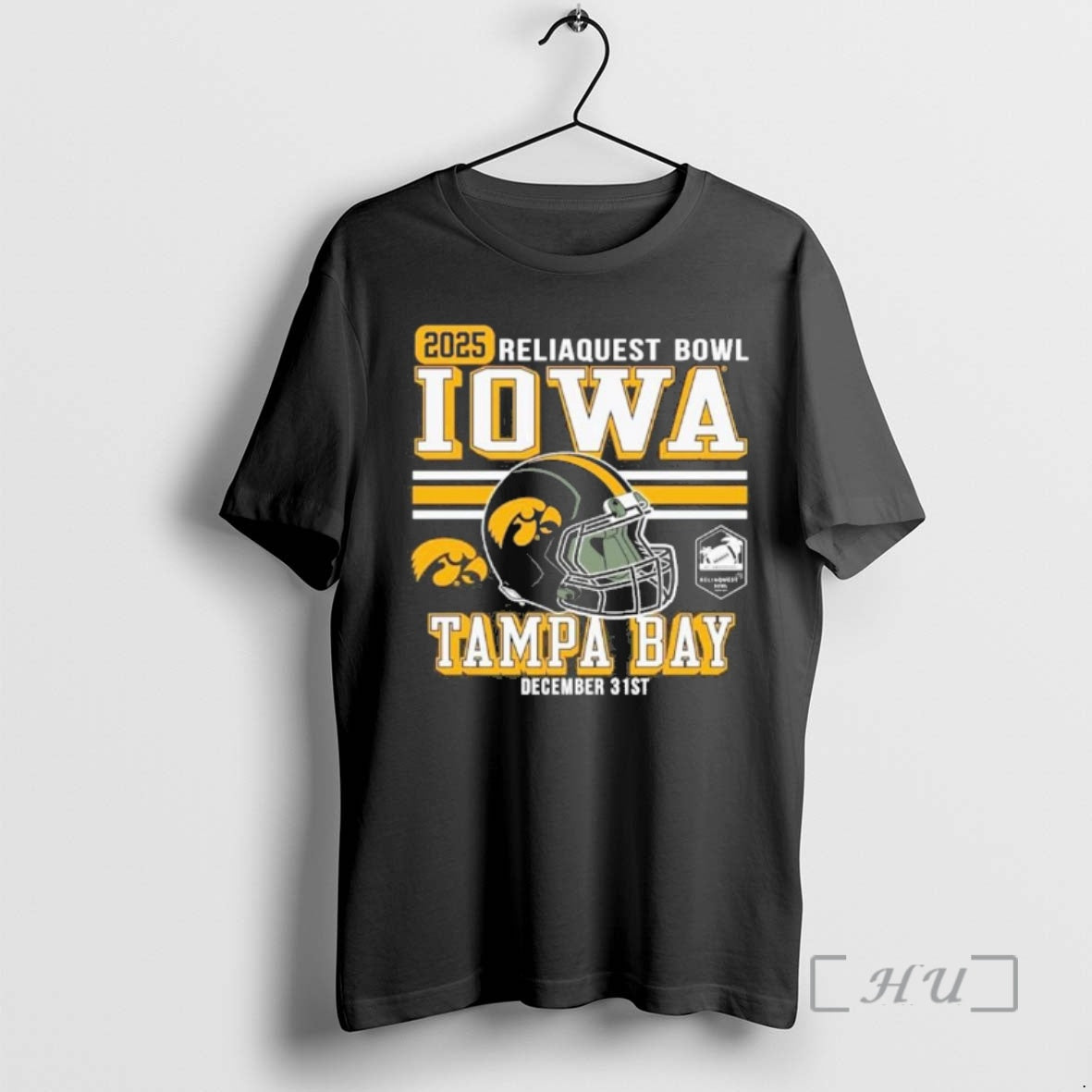 Officials University Of Iowa Hawkeyes Football 2025 Reliaquest Bowl Bound T-Shirts, Hoodie, Sweatshirt | PopFlextees.com