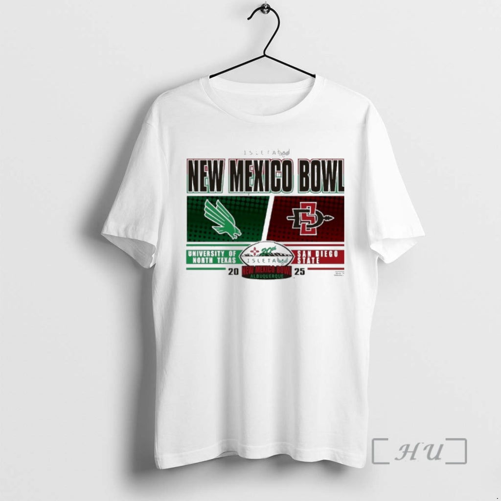 Officials University Of North Texas Vs San Diego State 2025 New Mexico Bowl Premium T-Shirts, Hoodie, Sweatshirt