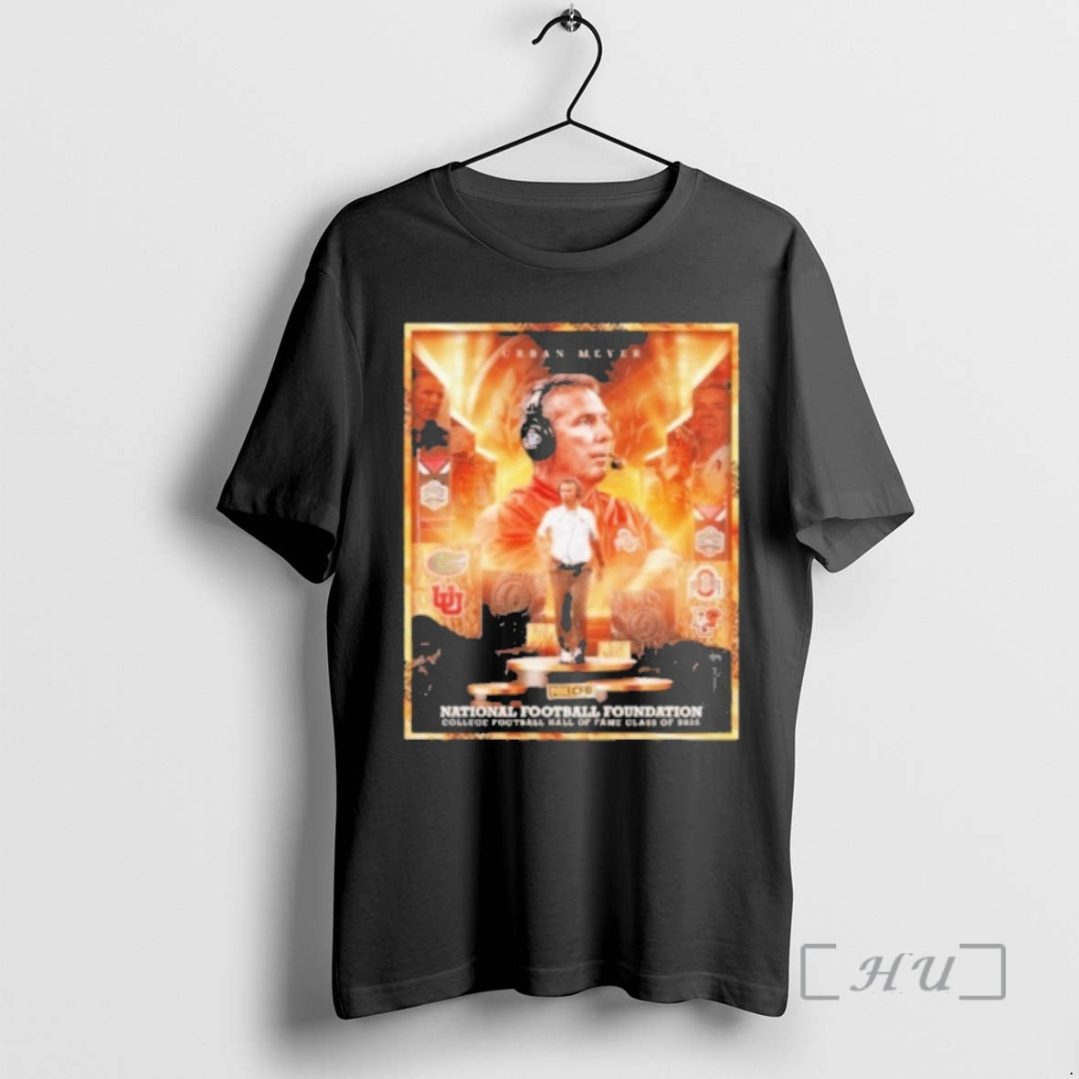 Officials Urban Meyer National Football Foundation College Football Hall Of Fame Class Of 2025 Premium T-Shirts, Hoodie,...