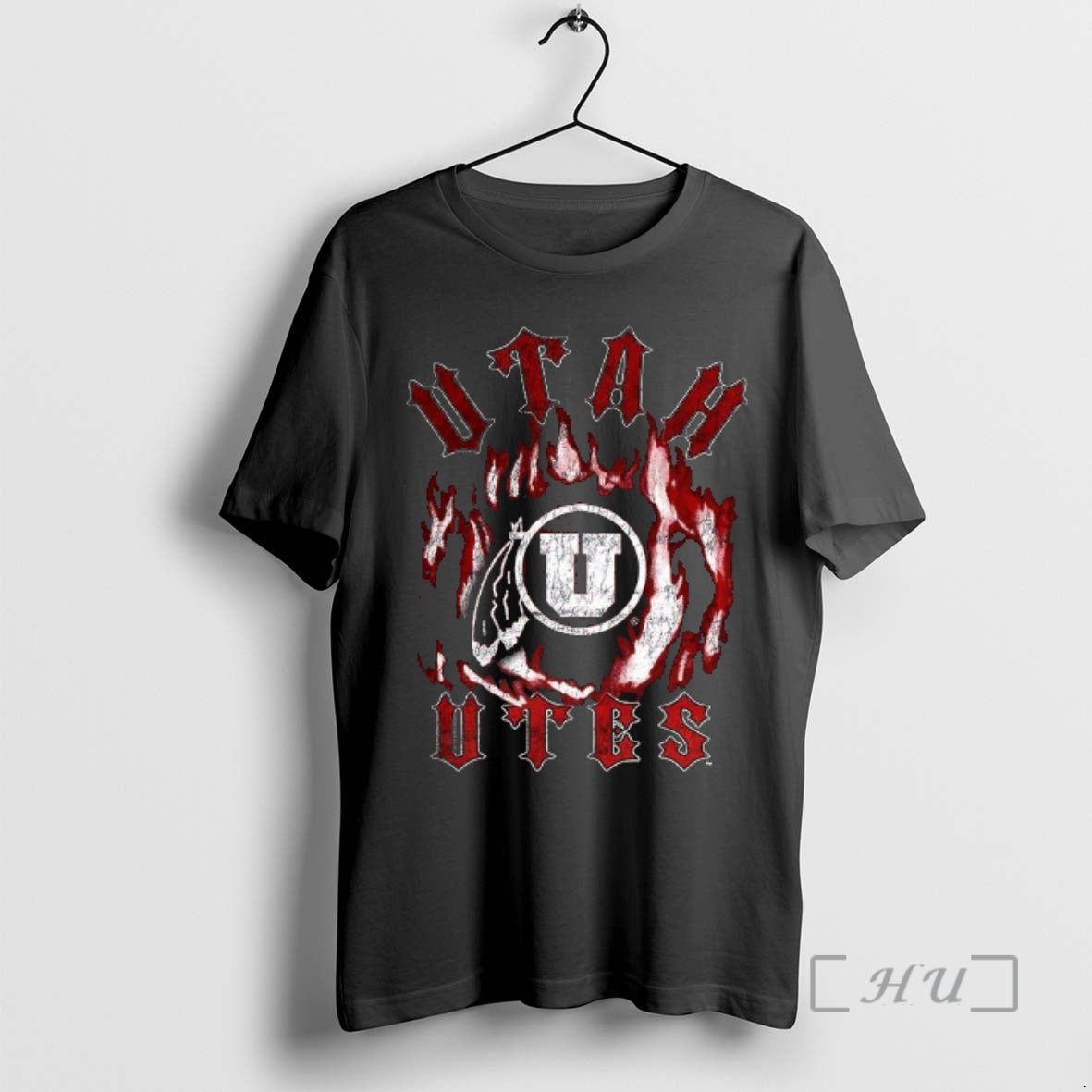 Officials Utah Utes Flames Logo T-Shirts, Hoodie, Sweatshirt | PopFlextees.com