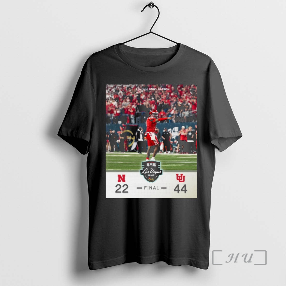 Officials Utah Utes Defeated Nebraska Cornhuskers Final Score 44 22 2025 Las Vegas Bowl Premium T-Shirts, Hoodie, Sweatshirt