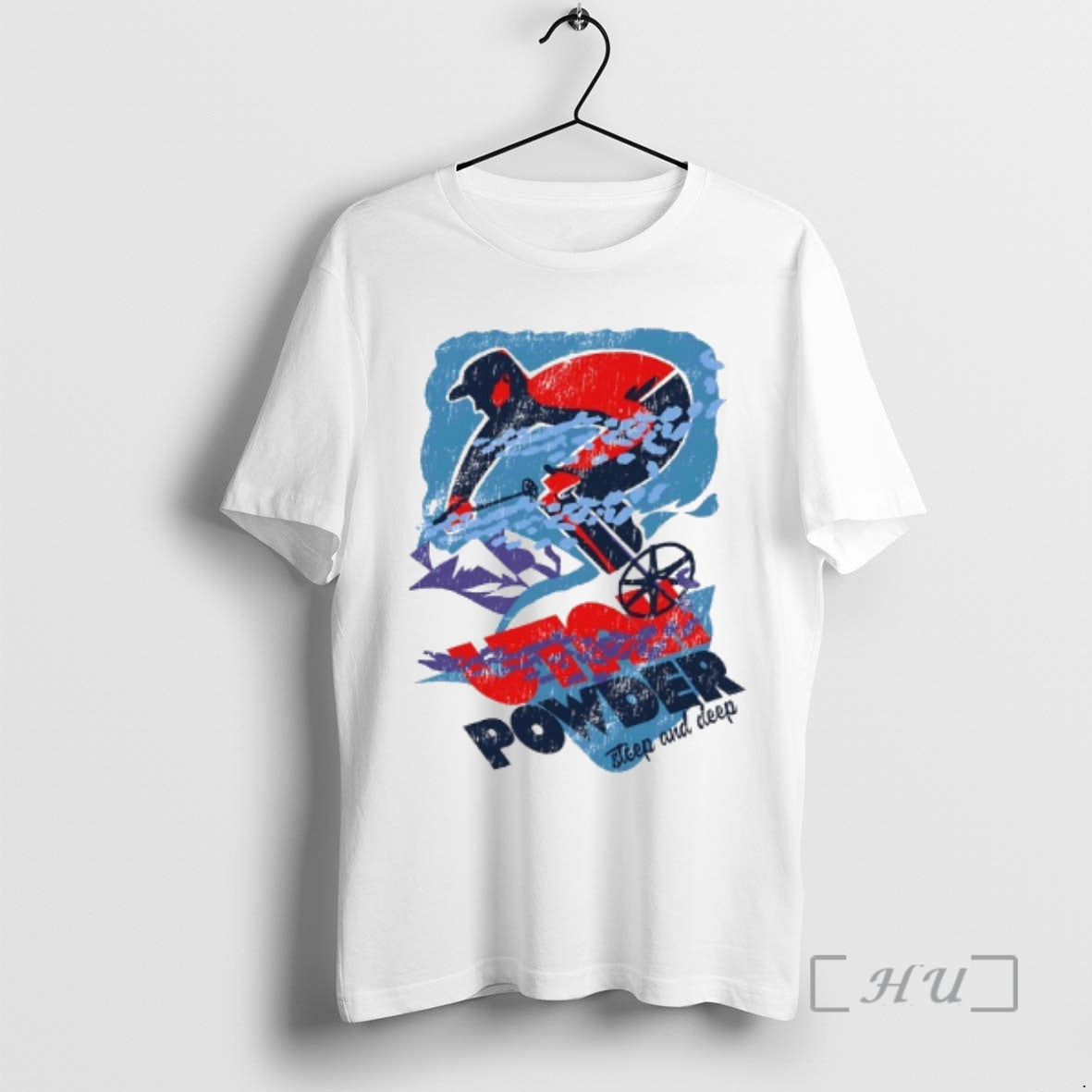 Officials Utah Utes Football Powder Steep And Deep T-Shirts, Hoodie, Sweatshirt | PopFlextees.com