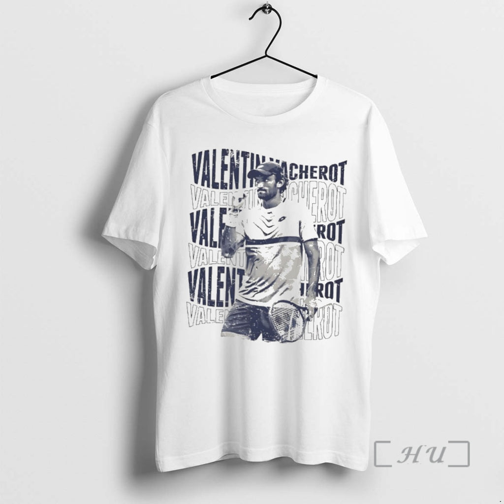 Officials Valentin Vacherot Monaco Tennis Player Psychedelic Name T-Shirts, Hoodie, Sweatshirt | PopFlextees.com