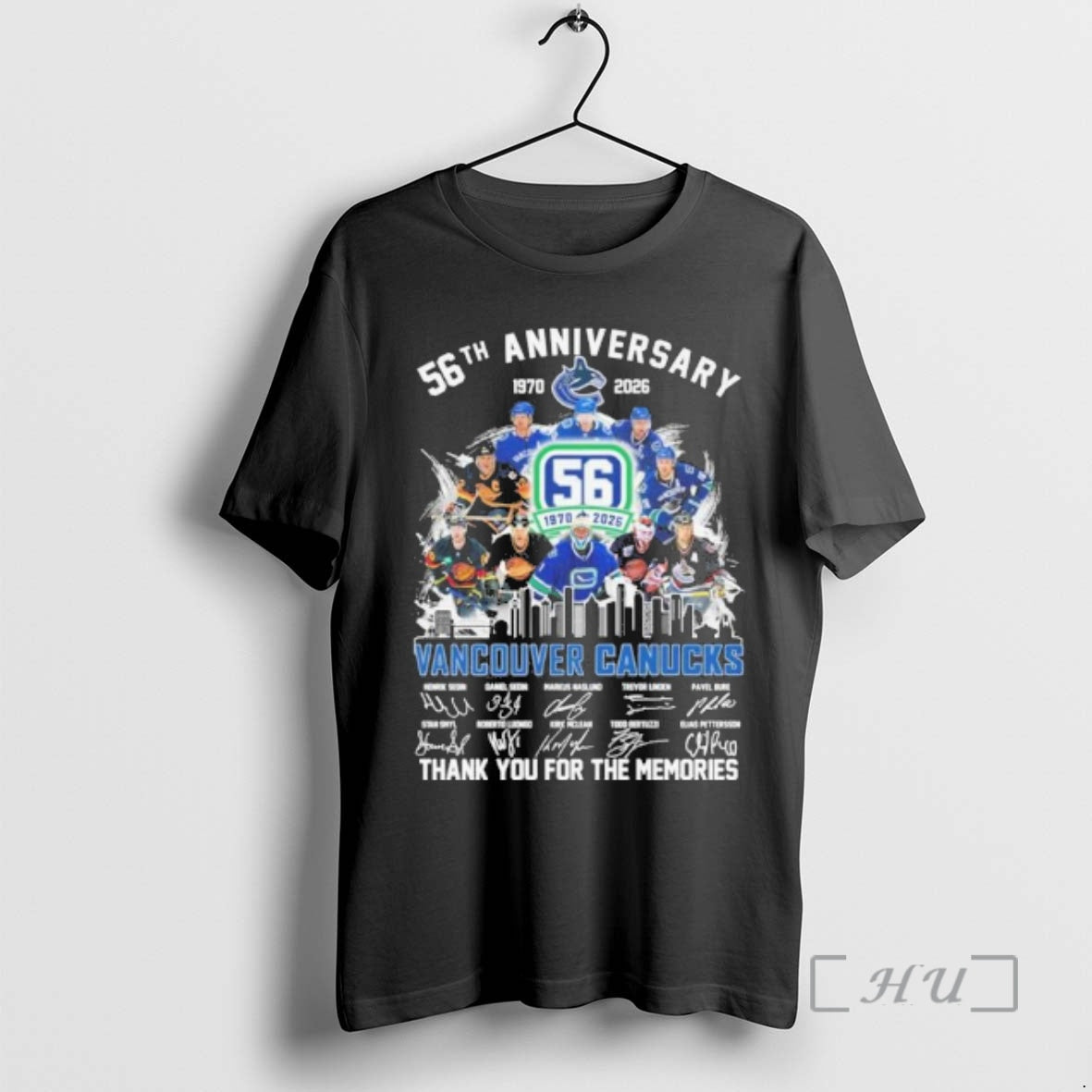 Officials Vancouver Canucks Team 56th Anniversary 1970 2026 T-Shirts, Hoodie, Sweatshirt | PopFlextees.com