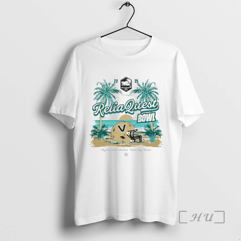 Officials Vanderbilt Commodores 2025 Reliaquest Bowl Helmet Beach T-Shirts, Hoodie, Sweatshirt | PopFlextees.com