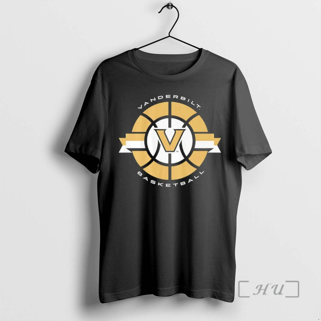 Officials Vanderbilt Commodores Basketball Classic Circle Logo T-Shirts, Hoodie, Sweatshirt | PopFlextees.com