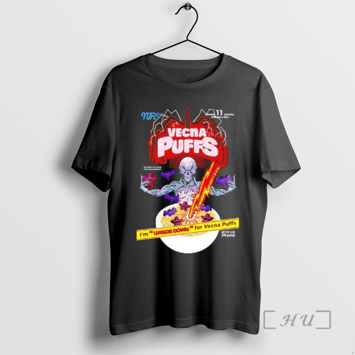 Officials Vecna Puffs Im Upside Down For Vecna Puffs T-Shirts, Hoodie, Sweatshirt | PopFlextees.com
