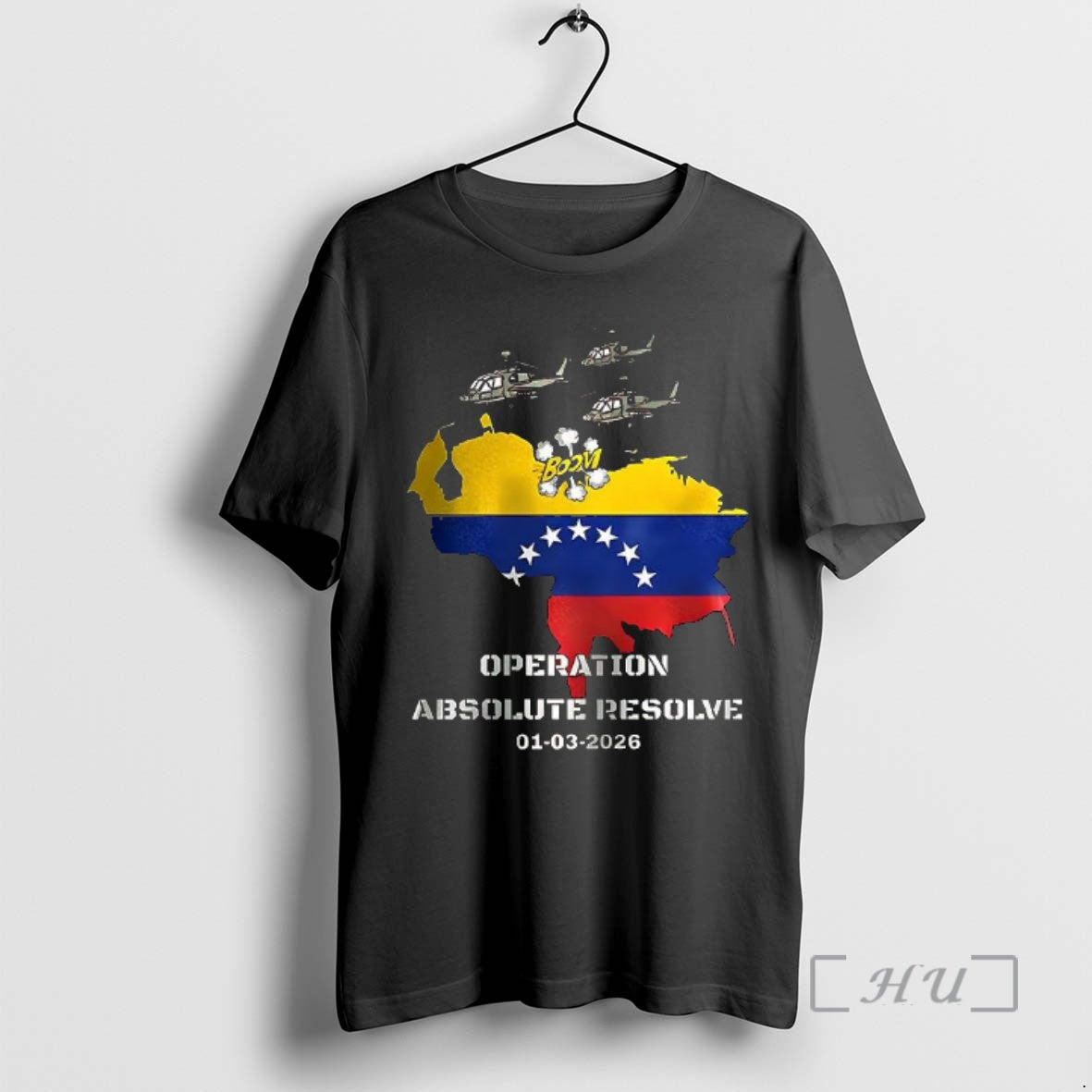 Officials Venezuela 2026 Operation Absolute Resolve Map T-Shirts, Hoodie, Sweatshirt | PopFlextees.com
