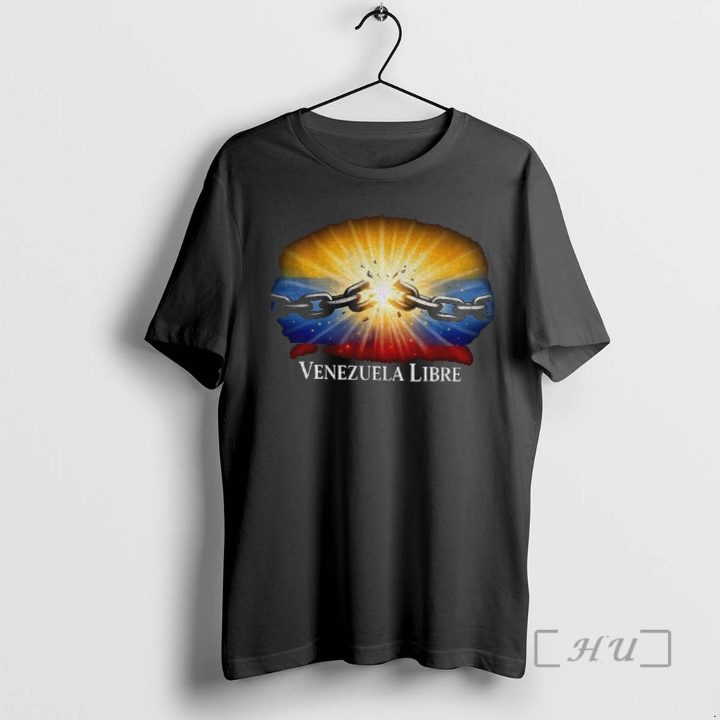 Officials Venezuela Libre Gift For Venezuela Political T-Shirts, Hoodie, Sweatshirt | PopFlextees.com