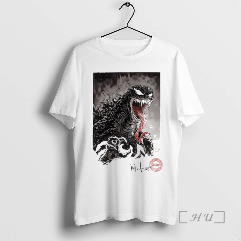 Officials Venomzilla Godzilla Davewachter T-Shirts, Hoodie, Sweatshirt | PopFlextees.com