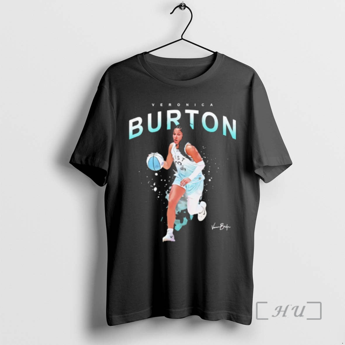 Officials Veronica Burton Unrivaled Basketball Signature T-Shirts, Hoodie, Sweatshirt