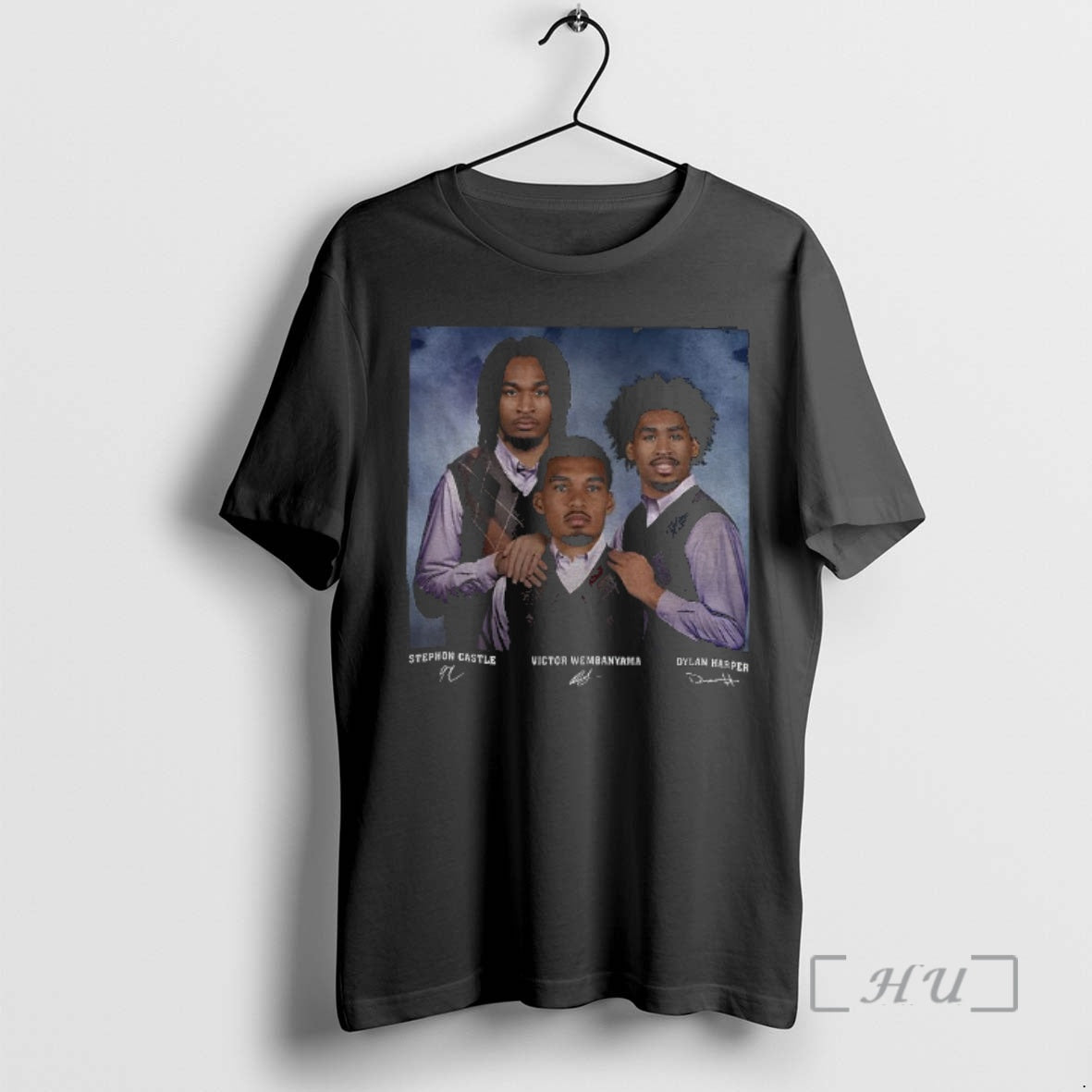 Officials Victor Wembanyama Dylan Harper Stephon Castle Basketball San Antonio Step Bros Premium T Shirts Hoodie, Sweatshirt