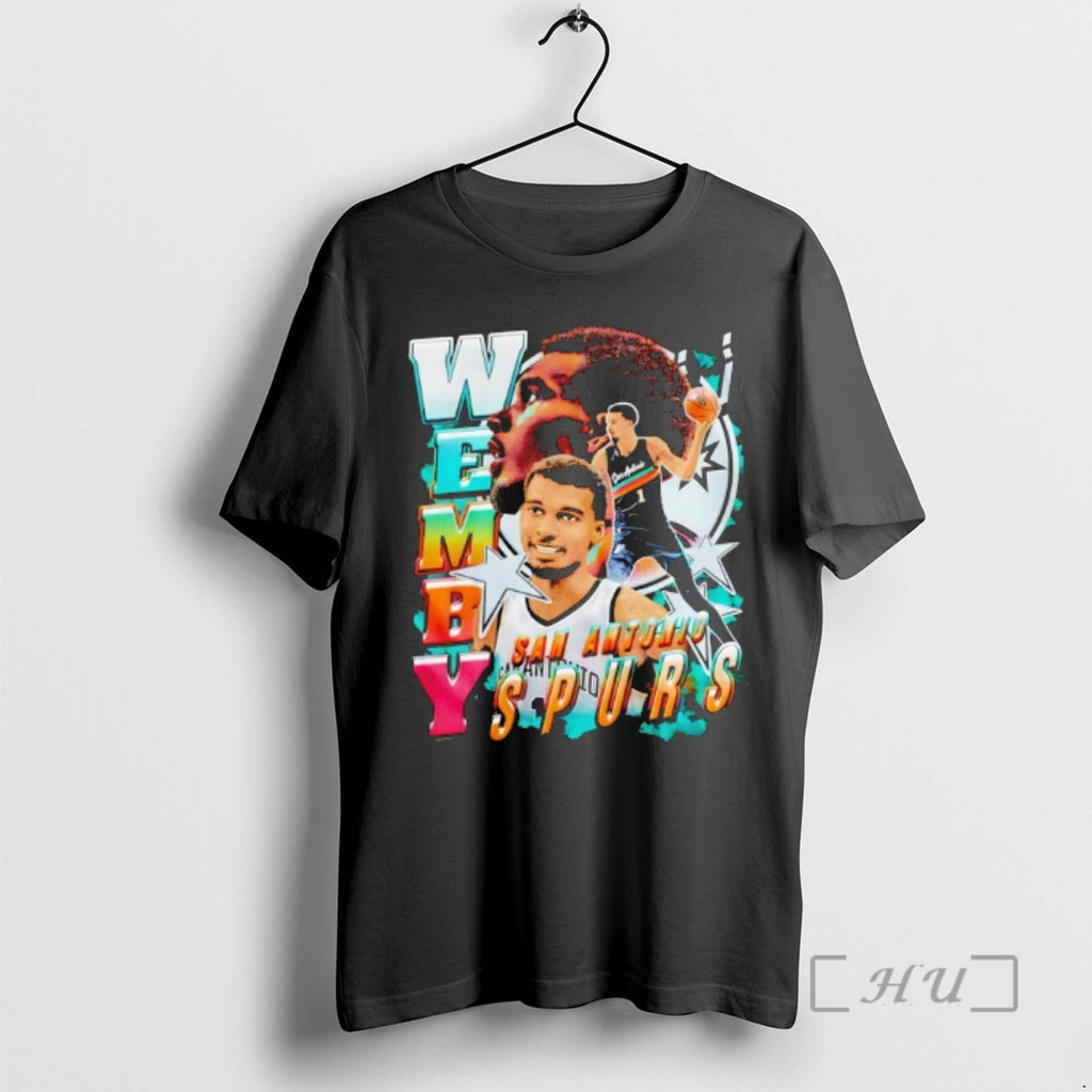 Officials Victor Wembanyama San Antonio Spurs Nba Player Vintage T-Shirts, Hoodie, Sweatshirt | PopFlextees.com