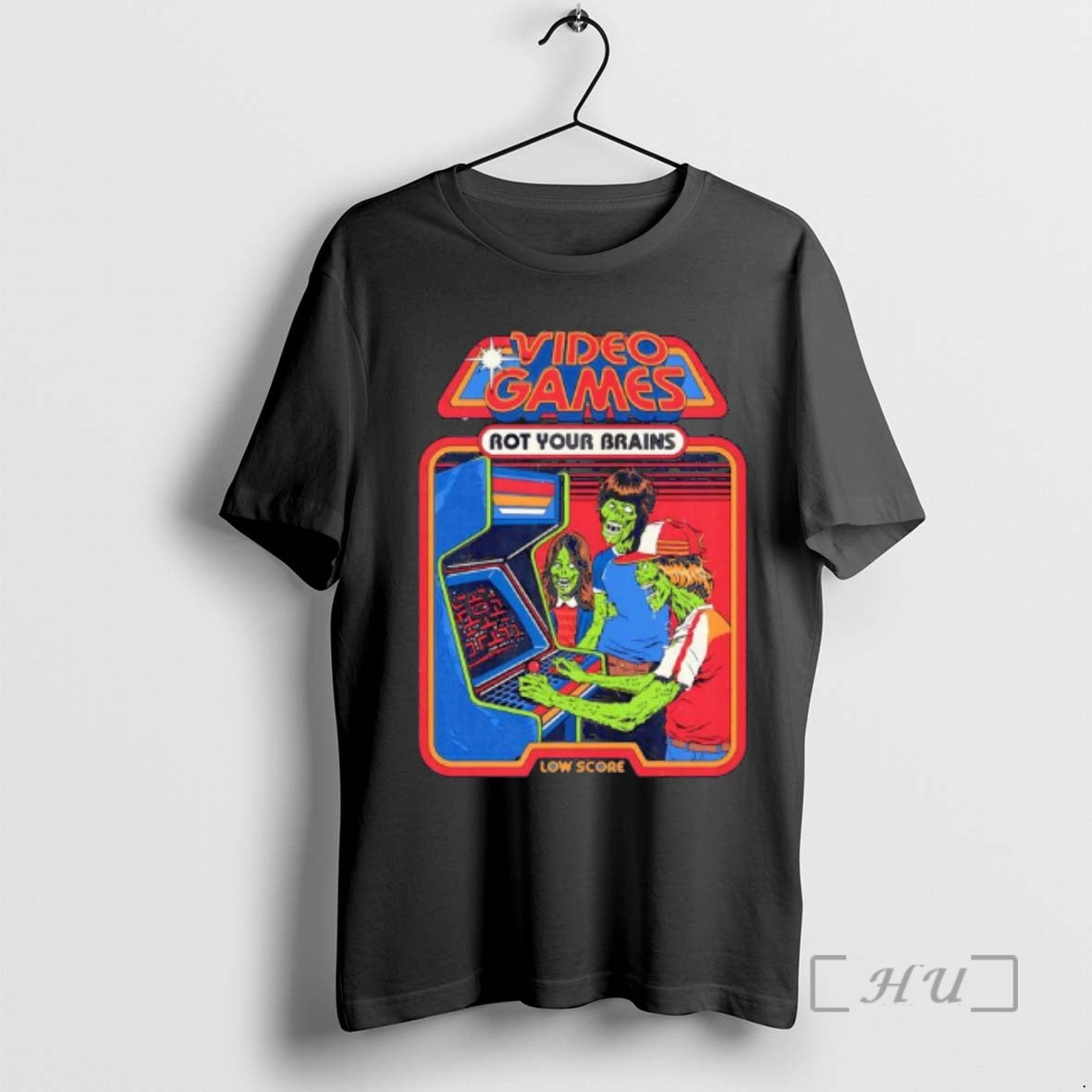 Officials Video Games Rot Your Brains T-Shirts, Hoodie, Sweatshirt | PopFlextees.com