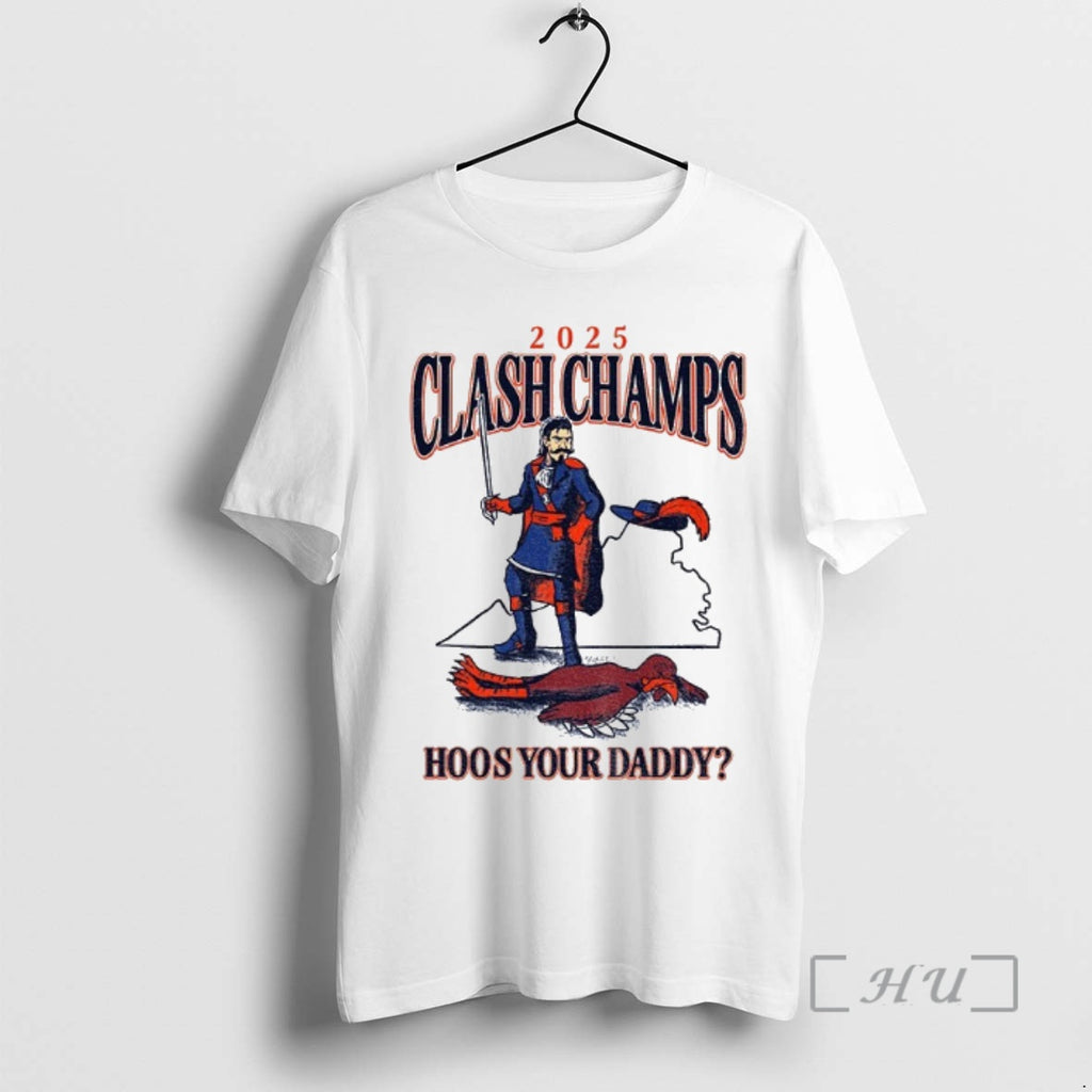 Officials Virginia Cavaliers Beat Virginia Tech Hokies Champs Hoos Your Daddy 2025 Premium T Shirts Hoodie, Sweatshirt