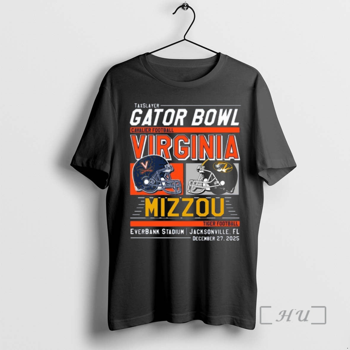 Officials Virginia Cavaliers Vs Missouri Tigers 2025 Gator Bowl Helmet T-Shirts, Hoodie, Sweatshirt | PopFlextees.com
