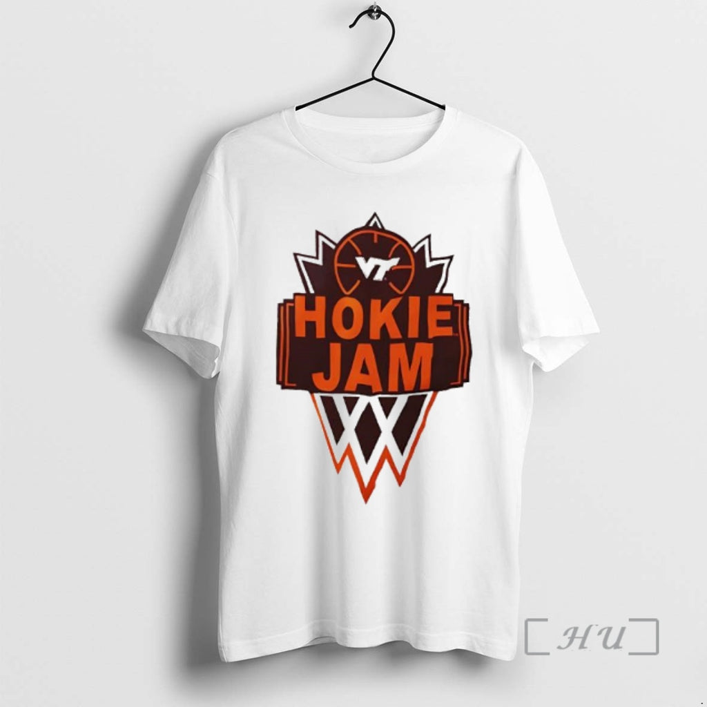 Officials Virginia Tech Womens Basketball Hokie Jam Graphic T-Shirts, Hoodie, Sweatshirt | PopFlextees.com
