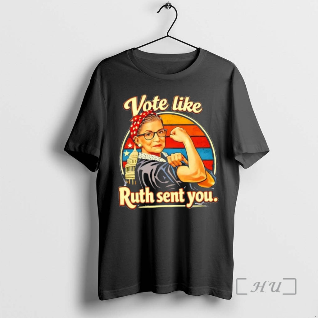 Officials Vote Like Ruth Sent You Women Vintage T-Shirts, Hoodie, Sweatshirt | PopFlextees.com