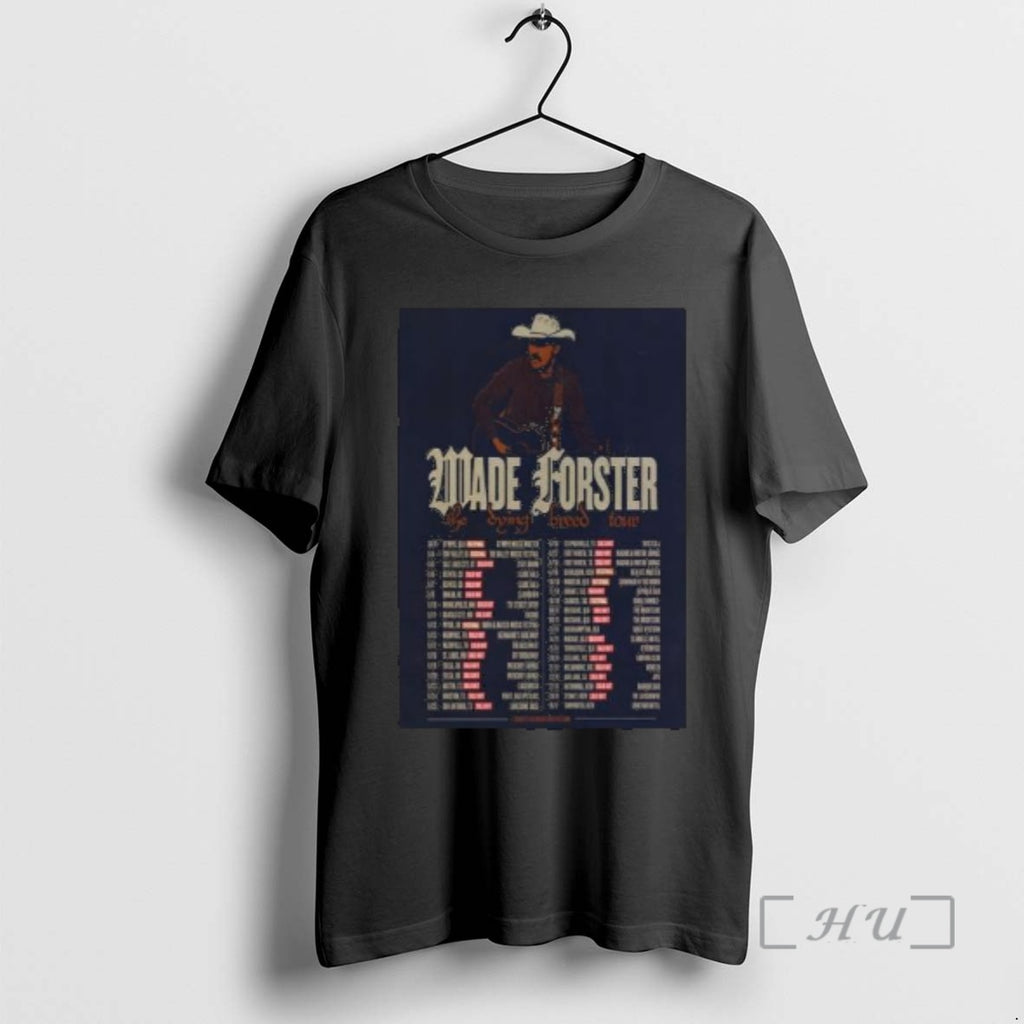 Officials Wade Forster 2026 The Dying Breed Tour Circle Black T-Shirts, Hoodie, Sweatshirt | PopFlextees.com