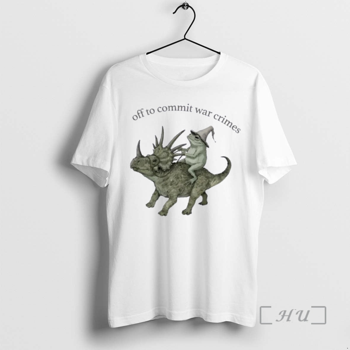 Officials War Criminal Frog Off To Commit War Crimes T-Shirts, Hoodie, Sweatshirt | PopFlextees.com