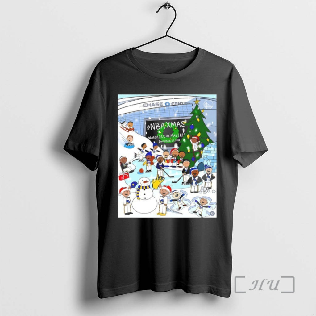 Officials Warriors Vs Mavericks 2025 Nba Xmas T-Shirts, Hoodie, Sweatshirt | PopFlextees.com