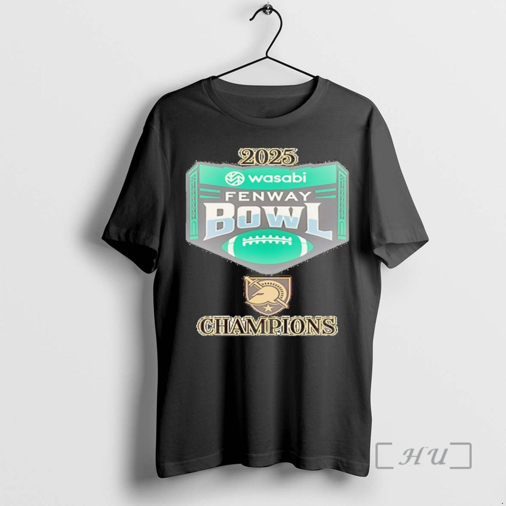 Officials Wasabi Fenway Bowl 2025 Army Black Knights Champions T-Shirts, Hoodie, Sweatshirt | PopFlextees.com