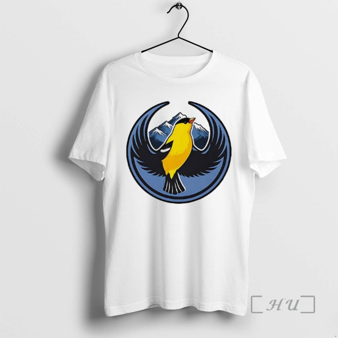 Officials Washington American Goldfinch Resistance Bird Logo Woman T-Shirts, Hoodie, Sweatshirt | PopFlextees.com