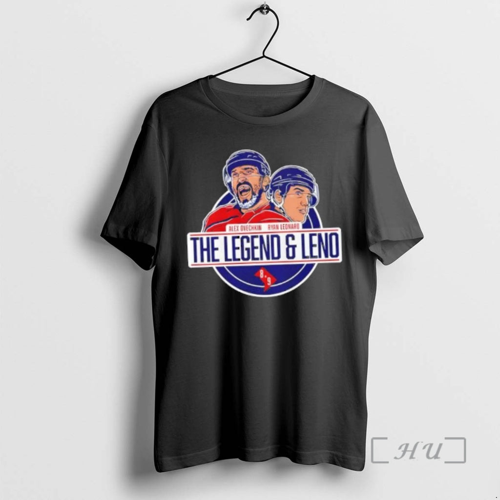 Officials Washington Capitals Alex Ovechkin Ryan Leonard Legend Leno T-Shirts, Hoodie, Sweatshirt