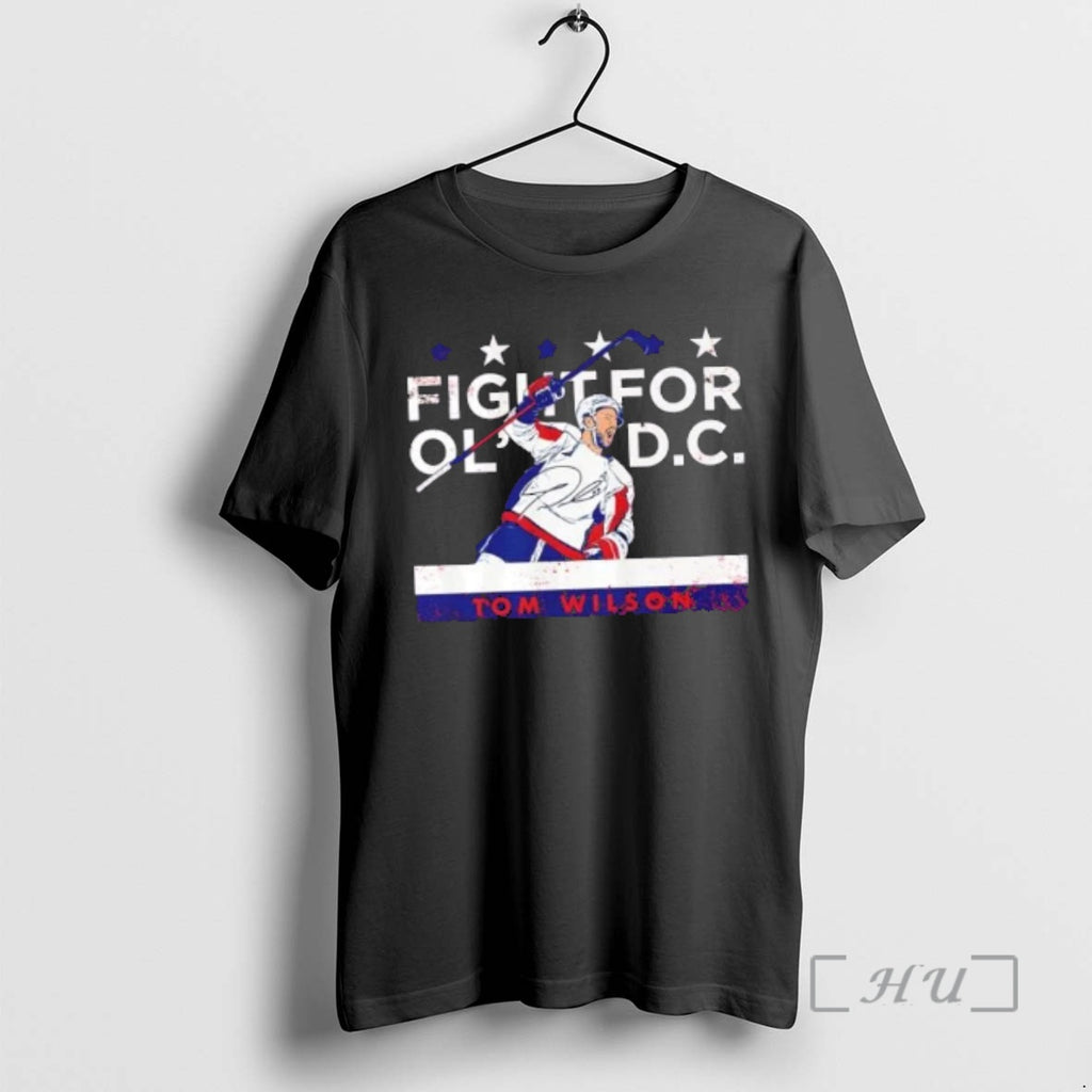 Officials Washington Capitals Tom Wilson Fight For Old Dc T-Shirts, Hoodie, Sweatshirt | PopFlextees.com