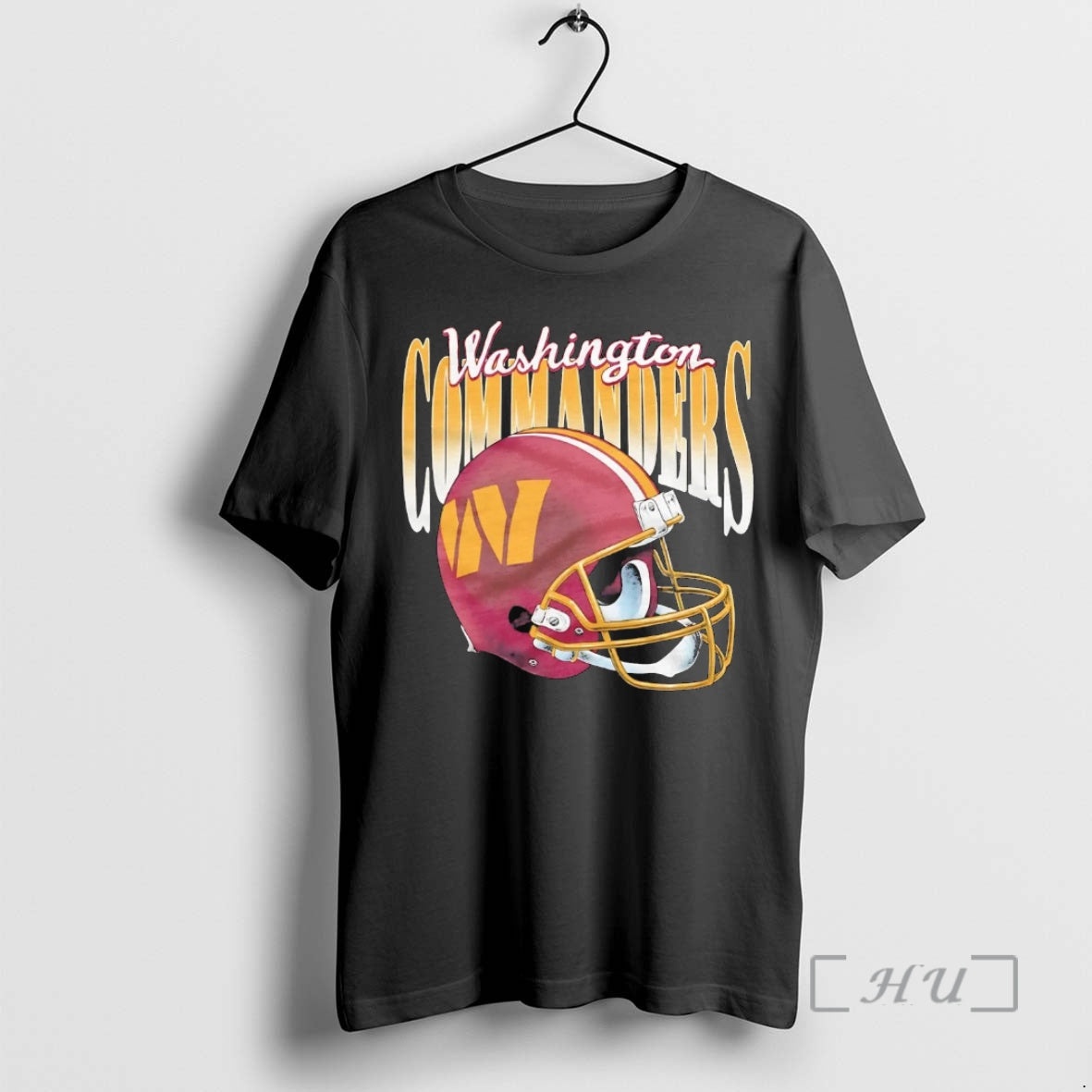 Officials Washington Commanders Gradient Helmet T-Shirts, Hoodie, Sweatshirt | PopFlextees.com