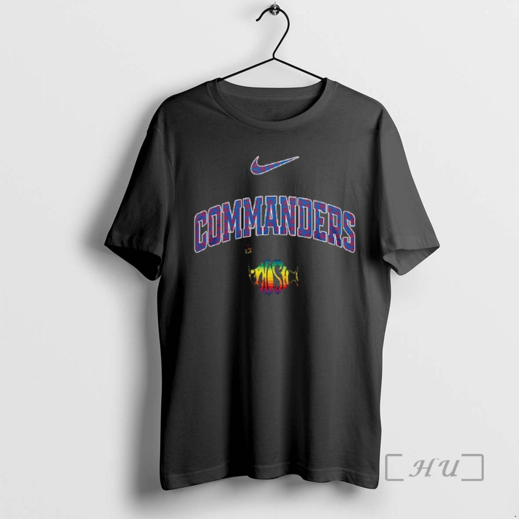 Officials Washington Commanders X Phish Band Art Double Sided Graphic T-Shirts, Hoodie, Sweatshirt | PopFlextees.com