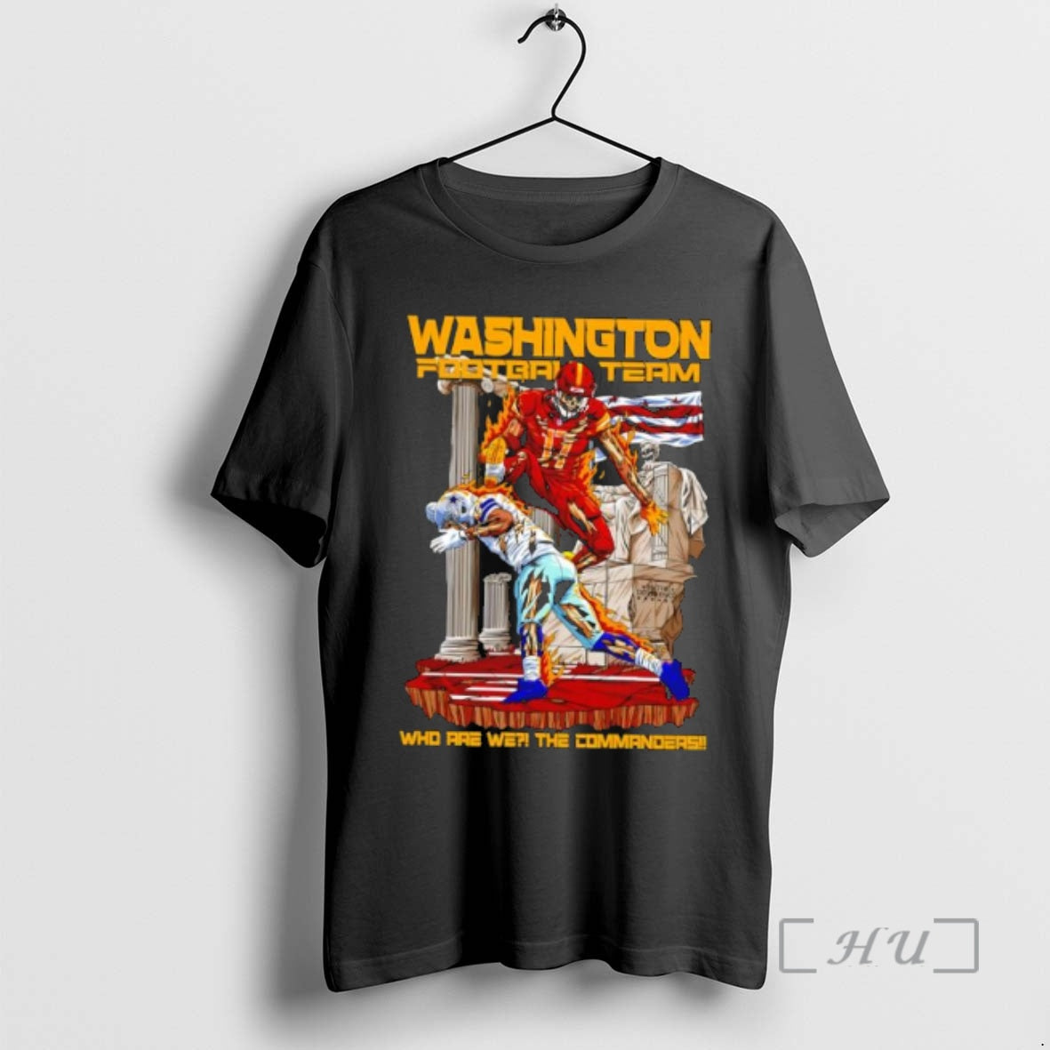 Officials Washington Football Team Who Are We The Commanders T-Shirts, Hoodie, Sweatshirt | PopFlextees.com