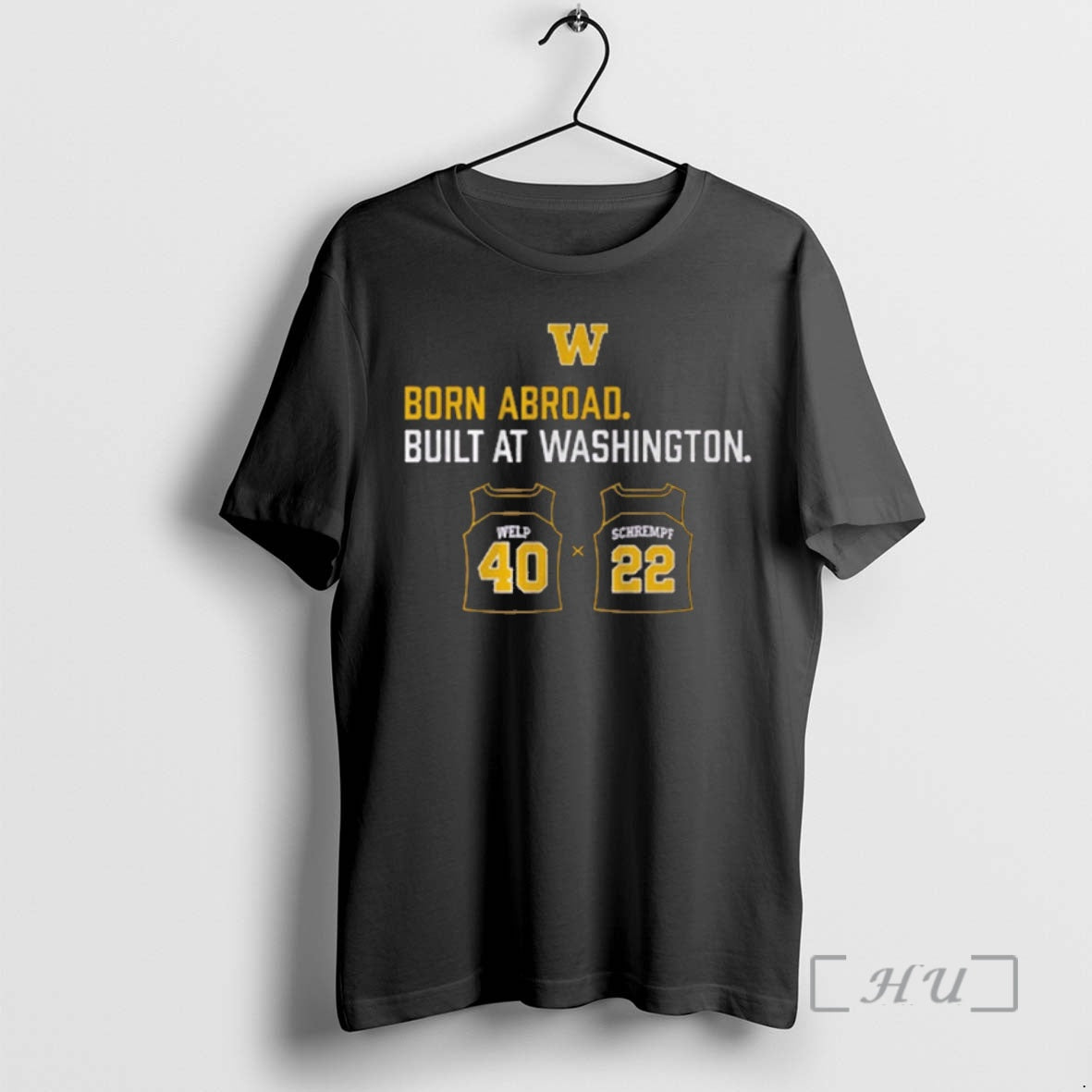 Officials Washington Huskies Schrempf Welp Duo T-Shirts, Hoodie, Sweatshirt | PopFlextees.com