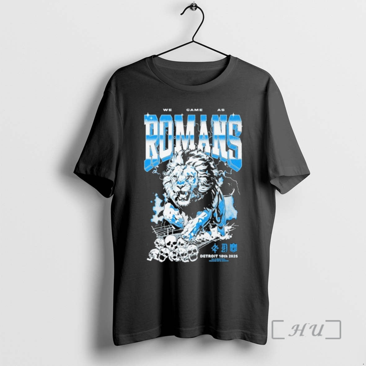 Officials We Came As Romans Detroit Lions All Is Beautiful Because Were Doomed Mascot Premium T-Shirts, Hoodie, Sweatshirt
