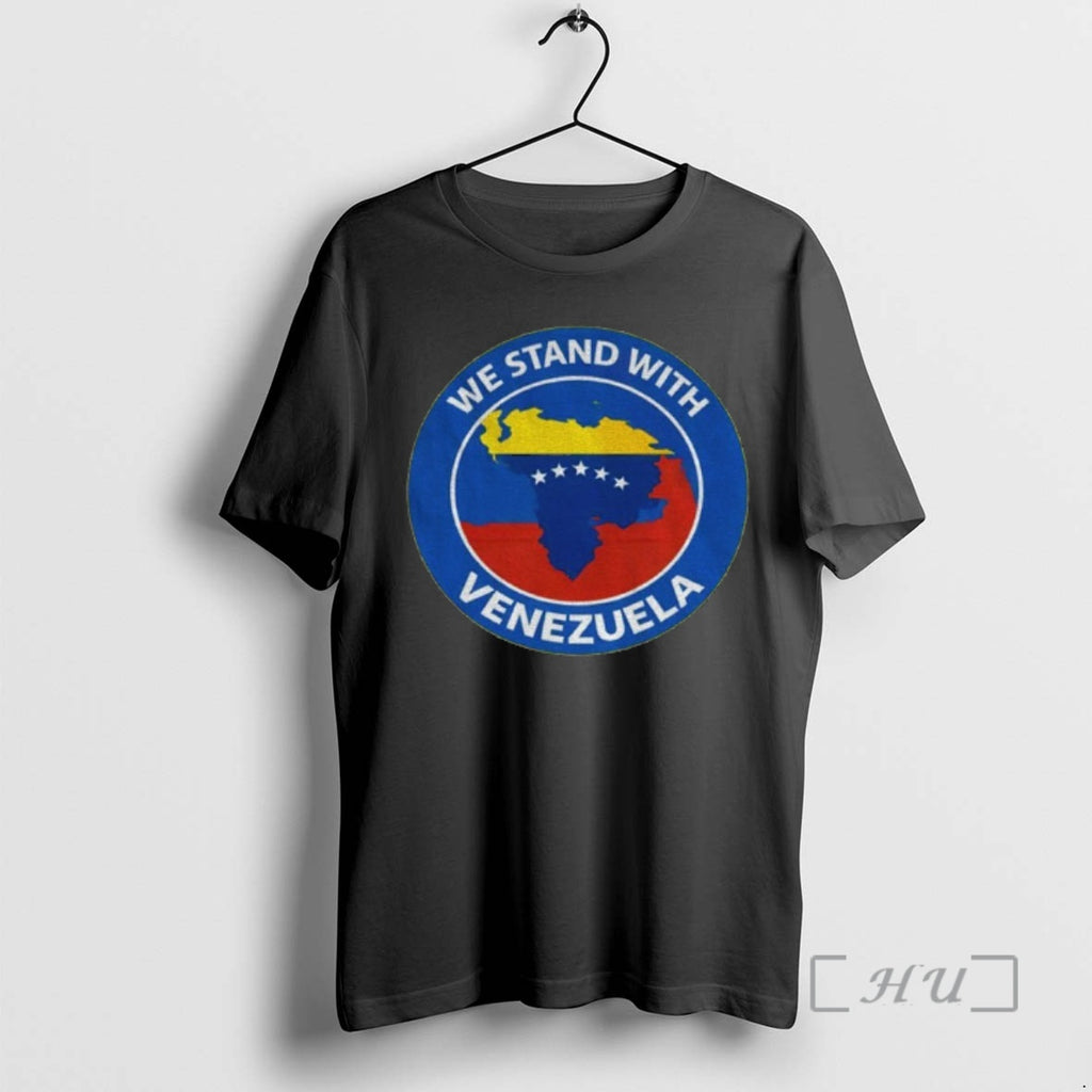 Officials We Stand With Venezuela Venezuelan Flag T-Shirts, Hoodie, Sweatshirt | PopFlextees.com