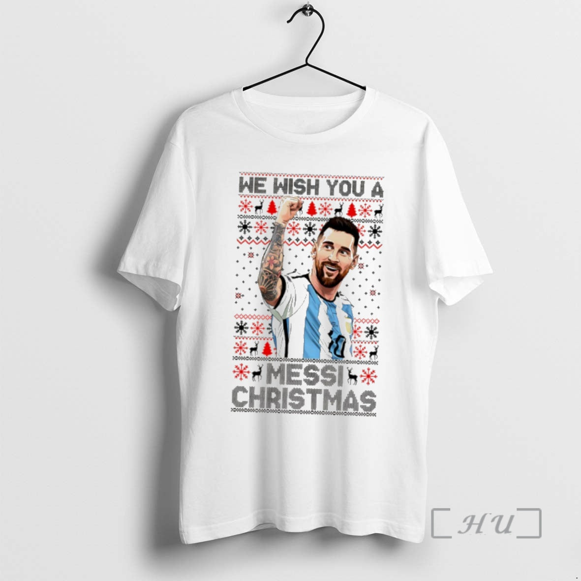 Officials We Wish You A Messi Christmas Ugly T-Shirts, Hoodie, Sweatshirt | PopFlextees.com