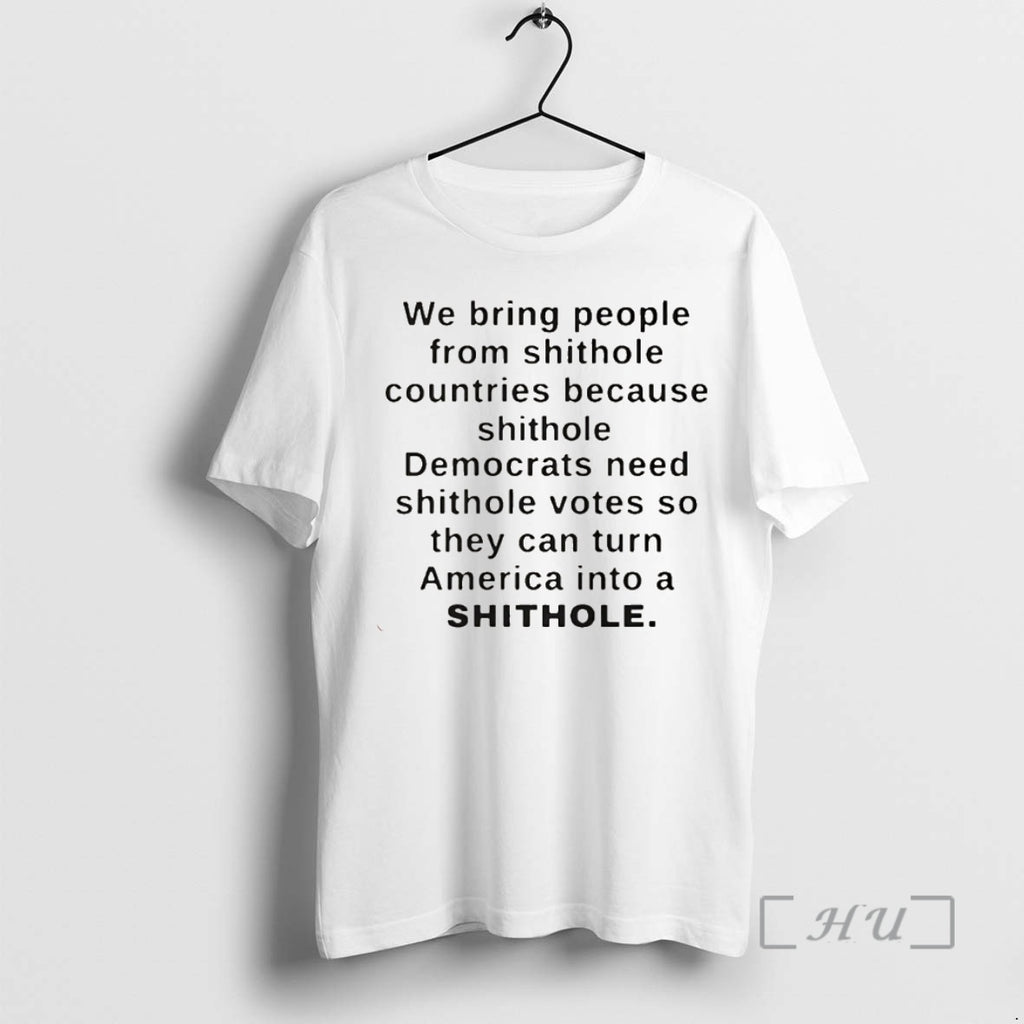 Officials We Bring People From Shithole Countries Because Shithole Christmas T-Shirts, Hoodie, Sweatshirt | PopFlextees.com