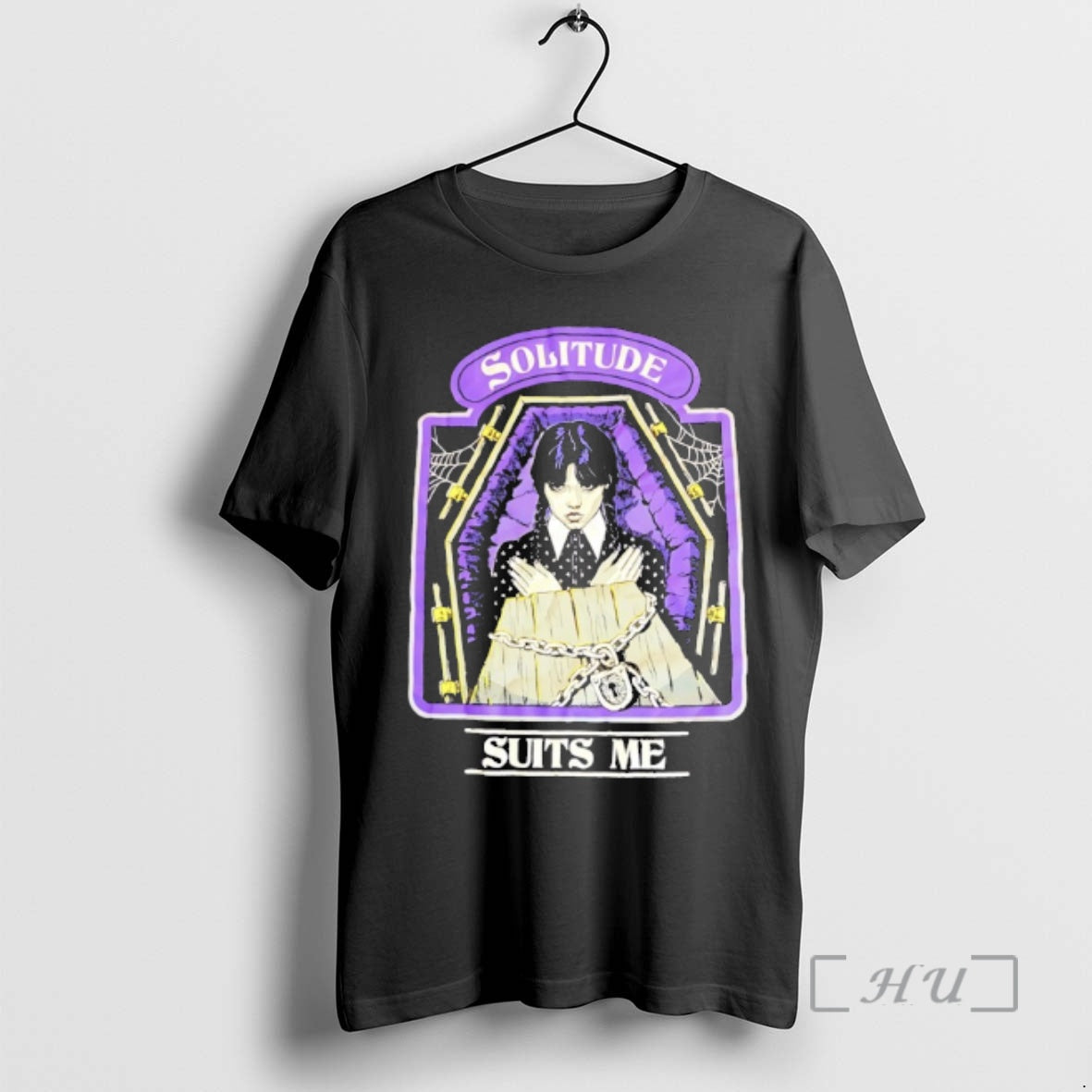 Officials Wednesday Solitude Suits Me Graphic T-Shirts, Hoodie, Sweatshirt | PopFlextees.com